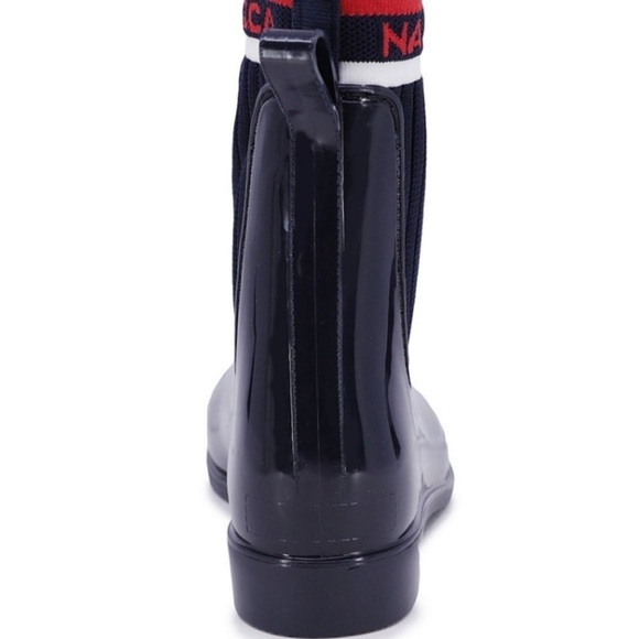 Nautica Blue Loytan Slip-on Ankle Bootie Rainboots Size 7 NWT - Picture 4 of 17